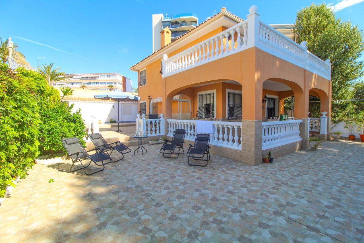 Great Villa, Sea Views, 20 Secs Walk To The Beach, Bbq, 9 People, 5 Mins Car From Alicante City Center, Sailing Club 3 Mins Walk Екстер'єр фото